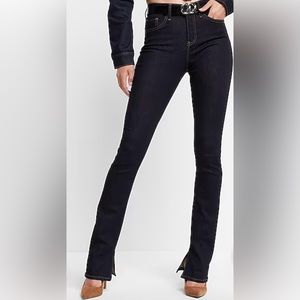 Express Brand Mid Rise Dark Rinse Skyscraper Jeans (New with tags)